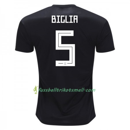 Günstige Fußballtrikots Argentinien Biglia 5 WM 2018 Auswärts-trikot kaufen